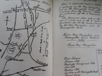 Lot 35 - AN ENTERTAINING JOURNAL FOR A TRIP UP THE THAMES BY HENRY MARC BRUNEL AND FRIENDS IN 1885