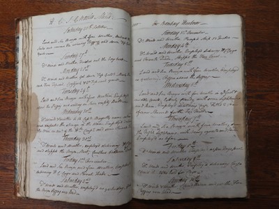 Lot 31 - A LOG FOR THE HONOURABLE EAST INDIA COMPANY SHIP 'CHARLES MILLS', 1811-12