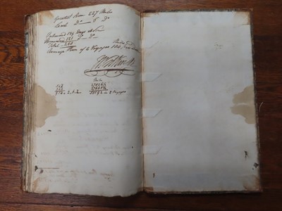 Lot 31 - A LOG FOR THE HONOURABLE EAST INDIA COMPANY SHIP 'CHARLES MILLS', 1811-12
