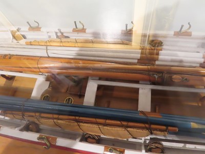 Lot 15 - AN RNLI PRESENTATION MODEL FOR A SELF-RIGHTING LIFEBOAT, 1873