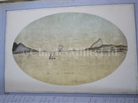Lot 63 - A MIDSHIPMAN'S LOG OF H.M. SHIPS CUMBERLAND AND SIREN, CIRCA 1858-9