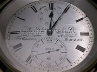 Lot 196 - A FINE TWO-DAY MARINE CHRONOMETER BY A. JOHANNSEN & CO., LONDON, CIRCA 1898