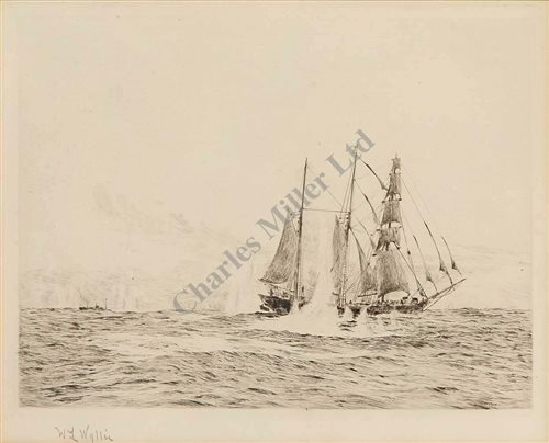 Lot 58 - William Lionel Wyllie (British, 1851-1931)<br/>The...