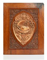 Lot 74 - A FOUDROYANT COPPER BUST OF NELSON<br/>after...