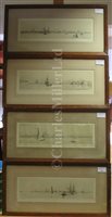 Lot 2 - WILLIAM LIONEL WYLLIE (BRITISH, 1851-1931) - Views of Portsmouth and the surrounding area