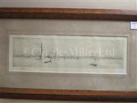 Lot 2 - WILLIAM LIONEL WYLLIE (BRITISH, 1851-1931) - Views of Portsmouth and the surrounding area