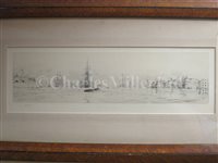Lot 2 - WILLIAM LIONEL WYLLIE (BRITISH, 1851-1931) - Views of Portsmouth and the surrounding area