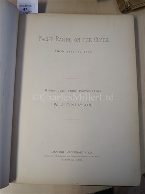 Lot 47 - Burgess, Edward: 'American and English Yachts'...