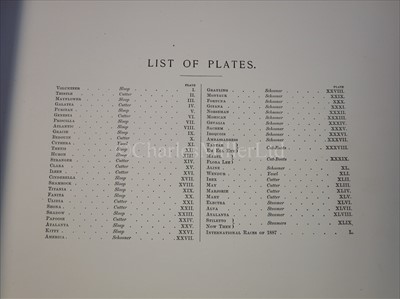 Lot 47 - Burgess, Edward: 'American and English Yachts'...