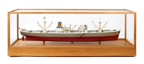Lot 376 - THE BUILDER'S MODEL FOR THE S.S. ST. CERGUE...