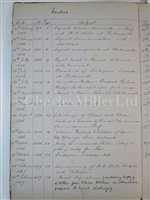 Lot 66 - COPY LETTER BOOK, PORTSMOUTH, 1886-1888