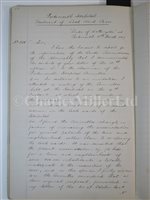 Lot 66 - COPY LETTER BOOK, PORTSMOUTH, 1886-1888