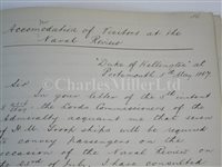 Lot 66 - COPY LETTER BOOK, PORTSMOUTH, 1886-1888