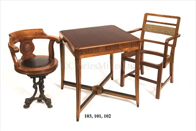 Lot 101 - R.M.S. QUEEN ELIZABETH: A MAHOGANY AND TEAK...