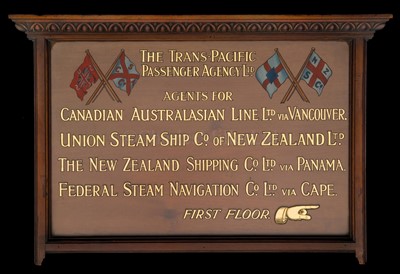 Lot 108 - THE TRANS-PACIFIC PASSENGER AGENCY LTD: A...