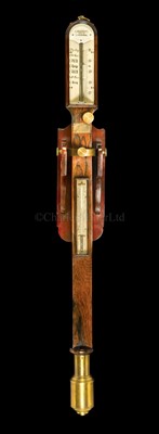 Lot 137 - A MID 19TH-CENTURY ROSEWOOD MARINE STICK...