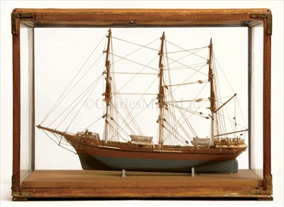 Lot 143 - A 19TH-CENTURY SAILOR'S MODEL OF A...