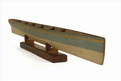Lot 146 - AN EARLY 20TH-CENTURY CARVED TEAK MODEL OF A...