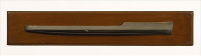 Lot 150 - AN EARLY 20TH-CENTURY HALF BLOCK MODEL OF A...