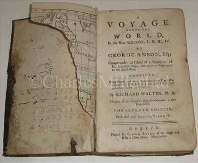 Lot 24 - 'A VOYAGE ROUND THE WORLD, IN THE YEAR MDCCXL,...