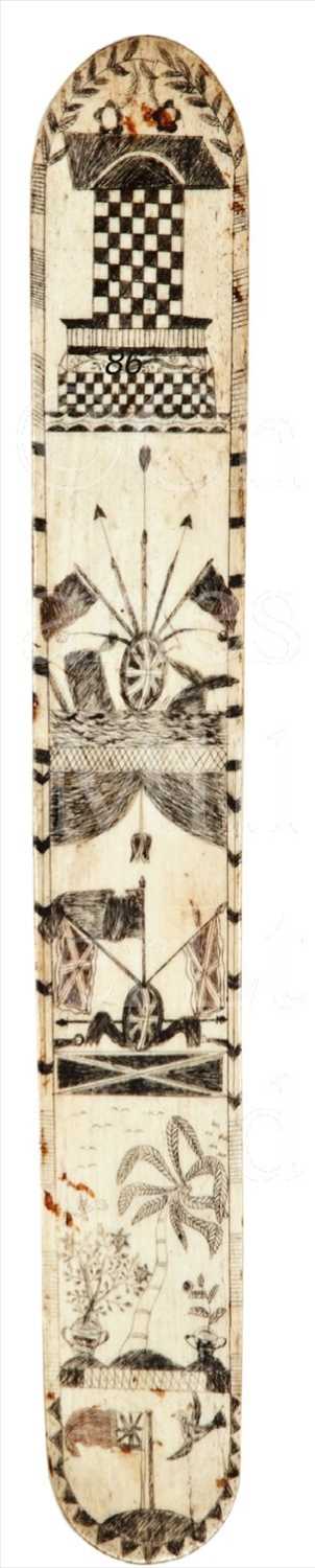 Lot 86 - A 19TH-CENTURY BRITISH SAILOR'S...