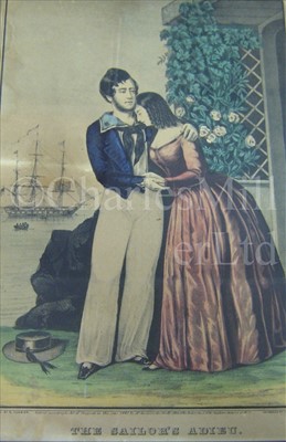 Lot 150 - A RARE 19TH-CENTURY SAILOR'S TARRED FELT...