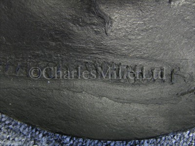 Lot 150 - A RARE 19TH-CENTURY SAILOR'S TARRED FELT...